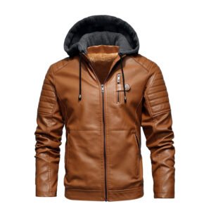 Autumn and Winter New Leather Leather Jackets