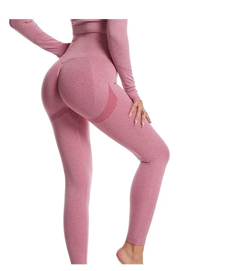 High quality jacquard anti cellulite sport yoga pants Custom High Waisted Workout womens Seamless leggings