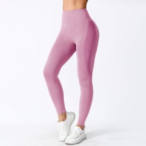Wholesale Custom Logo High Elastic Quick Dry Running Work Out Sport Tight Waist Scrunch Fitness Gym Plus Size Yoga Pants