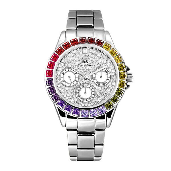 2022 Diamond Watch Women Luxury Watch Woman Hot-Selling Wristwatches Fashion BS Classic Rhinestone Ladies Brand Watch