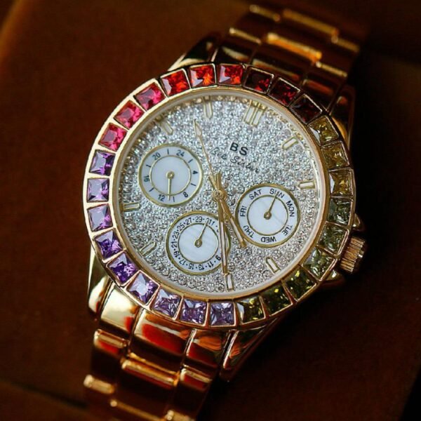 2022 Diamond Watch Women Luxury Watch Woman Hot-Selling Wristwatches Fashion BS Classic Rhinestone Ladies Brand Watch