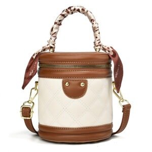 2024 New design women's bag Fashion Leather bucket bag Simplicity Leather crossbody bag handbag