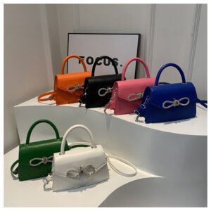 2024 New Fashion Handbags ladies leather bow bags ladies fashion design purses for women