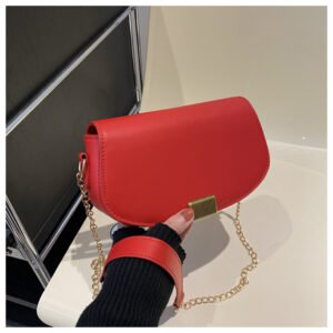 2024 New fashion luxury design women's summer crossbody bag underarm saddle bag