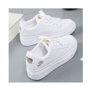 2024 Spring New White Shoes Women's Sports Single Shoes Women good quality women sports shoes