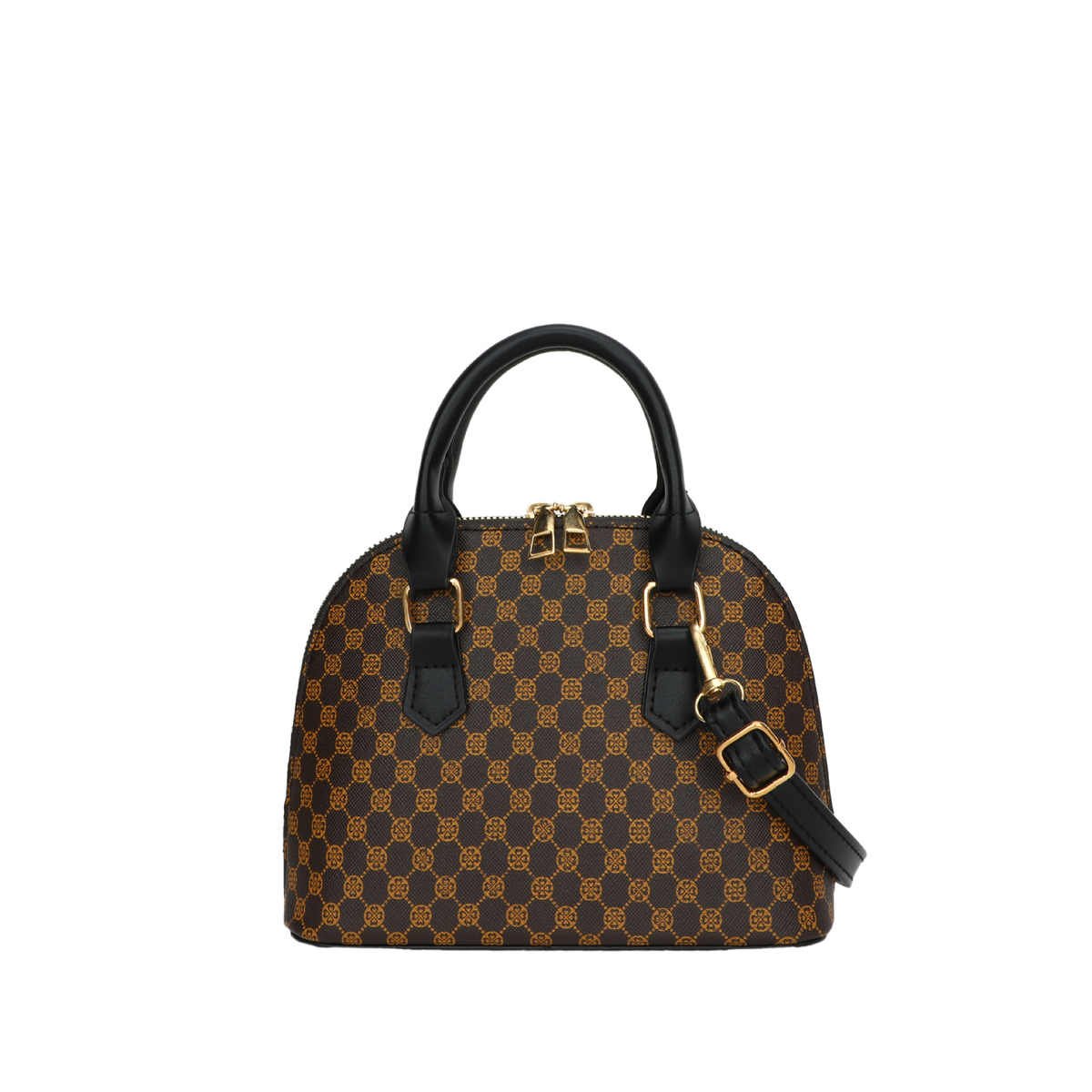 Luxury designer branded shell handbags for women PU leather cross-body shoulder bag ladies