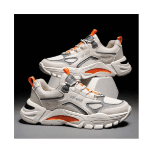 Breathable mesh running shoes, new men's shoes, men's sports soft sole casual trendy shoes