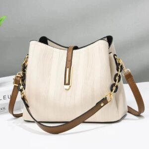Bucket Type Fashion Bags for women's Daily Life Wholesale Bags Pu Leather Bag