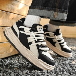 Casual All-Match Dissolution Shoes Men's Platform Casual Sneakers
