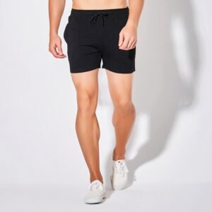 Cotton three-quarter shorts Badminton medium shorts Plus size sports shorts Fitness running pants