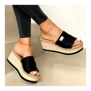 Europe and the United States women's summer shoes large size increase wedge sandals women