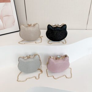 Evening Bag Ladies Small for Women Purse Ladies Party Hand Bags Chain Shoulder Women Cat Purses Handbags