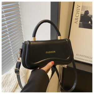 Factory Shoulder Bag 2024 Women's Fashion Handbag Luxury Black Leather Women's Mini Shoulder Bag