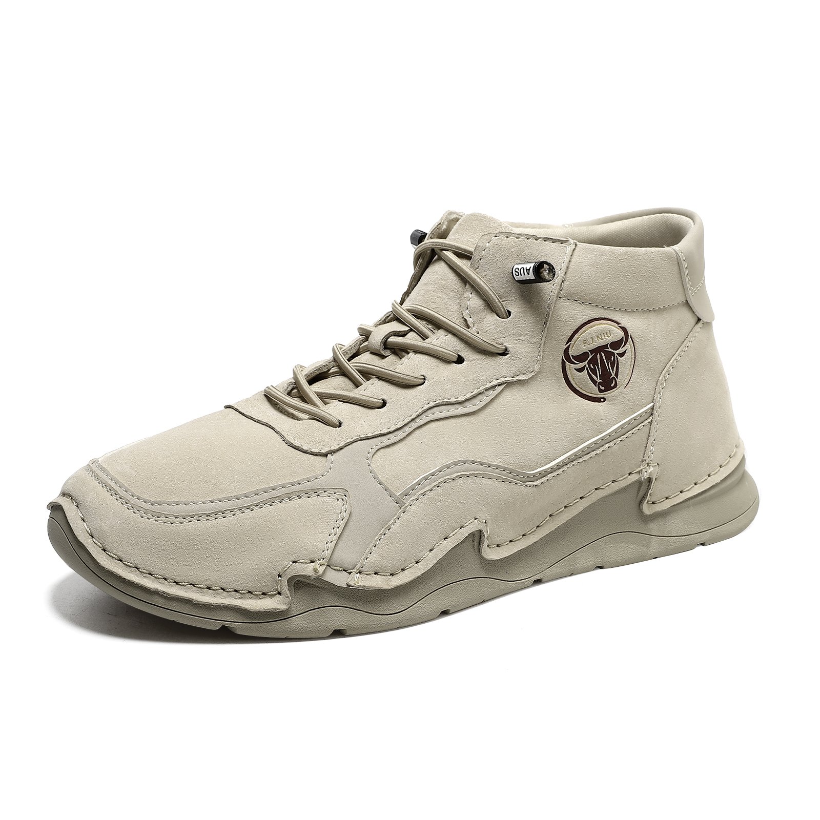 Factory Supply Custom LOGO Service Middle Top Genuine Leather Octopus Men Winter Snow Martin Boots