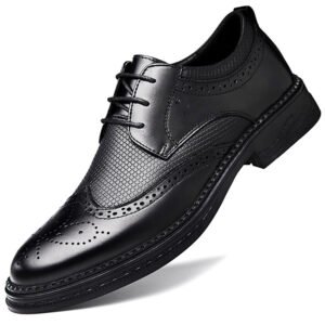 Factory Supply In Ready Stock Top Quality Cow Genuine Leather Office Business Party Men Dress Oxford Wedding Shoes