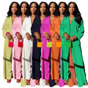 fall 2023 women clothes clothing two piece designer clothes loungewear women sets wide leg pants