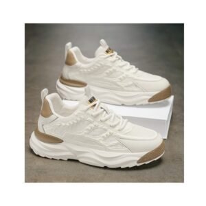 Fashion Sneakers For Men Hot Sale Breathable Lace-up Height Men Increasing Casual Daddy Shoes