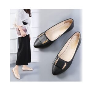 Flat sole single shoes women's spring and summer 2024 New Retro shallow mouth pointed soft sole bean shoes