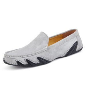 Genuine Leather Octopus bean shoes For Men Fashion Flats Shoes comfortable walking sports breathable outdoor Men's driving shoes