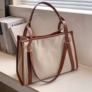 High capacity women's Bag new Korean fashion portable Tote Bag Shoulder Canvas Bag