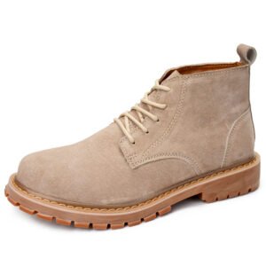 High Quality New Arrival Genuine Leather Rubber Sole Men Tooling Boots Working Casual Shoes