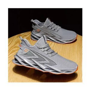 Hot selling wholesale men's running shoes 2024 sneakers high quality handsome red for men