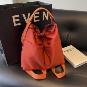 Lace-up Bucket Women'S Bags 2024 Large capacity Fashion Casual Ladies Single Shoulder Body Cross Bag