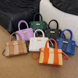 Latest design shoulder bags luxury designer handbags wholesale price top handle tote bag for lady
