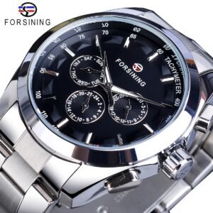 Luxury Mechanical Watch for men Full Steel Mechanical Watches men Waterproof clock relogio masculino Father's gift, husband gift