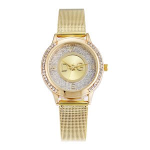luxury watch woman crystal quartz female watch gold silver Mesh strap ladies watches cheap wristwatches