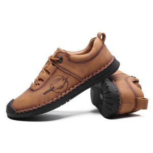 Men's Casual Shoes Genuine Leather Slip-on Loafers for Men Business Dress Brand Luxury Footwear Lightweight Driving Shoes Men