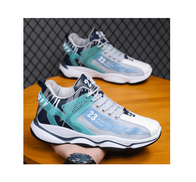 Men's casual sports shoes versatile student running shoes wholesale basketball shoes