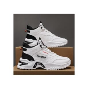 Men's fashion shoes autumn winter 2024 new thick sole running shoes