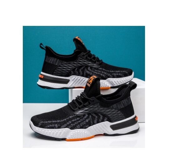 Men's new men's sneakers comfortable casual shoes fly weave soft soled comfortable sneakers for men