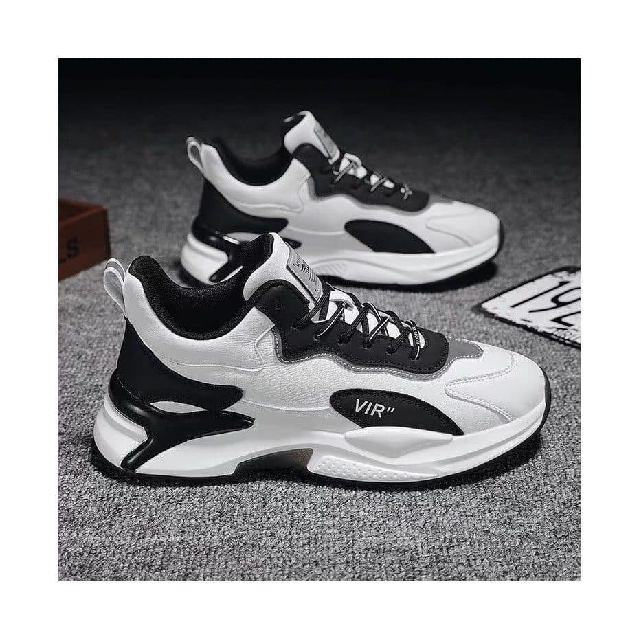 Men's shoes 2024 autumn and winter new PU surface comfortable lightweight outdoor sports breathable casual shoes