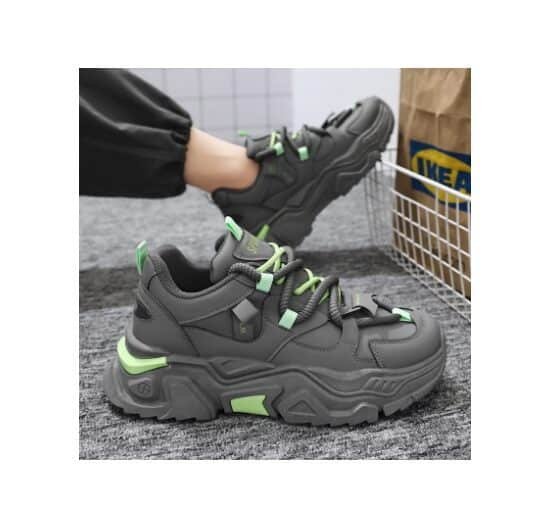 Men's Shoes 2024 New Breathable Shoes All Match Inner Elevation Sports Shoes Casual