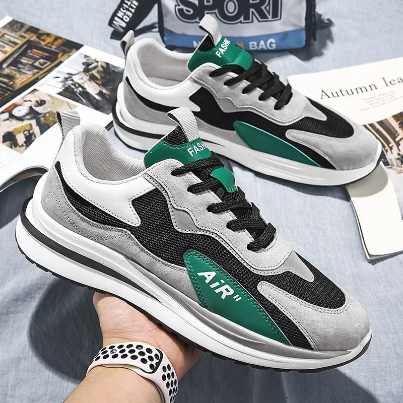 Men's Shoes 2024 Spring/Summer New Breathable Soft Sole Casual Sports Shoes
