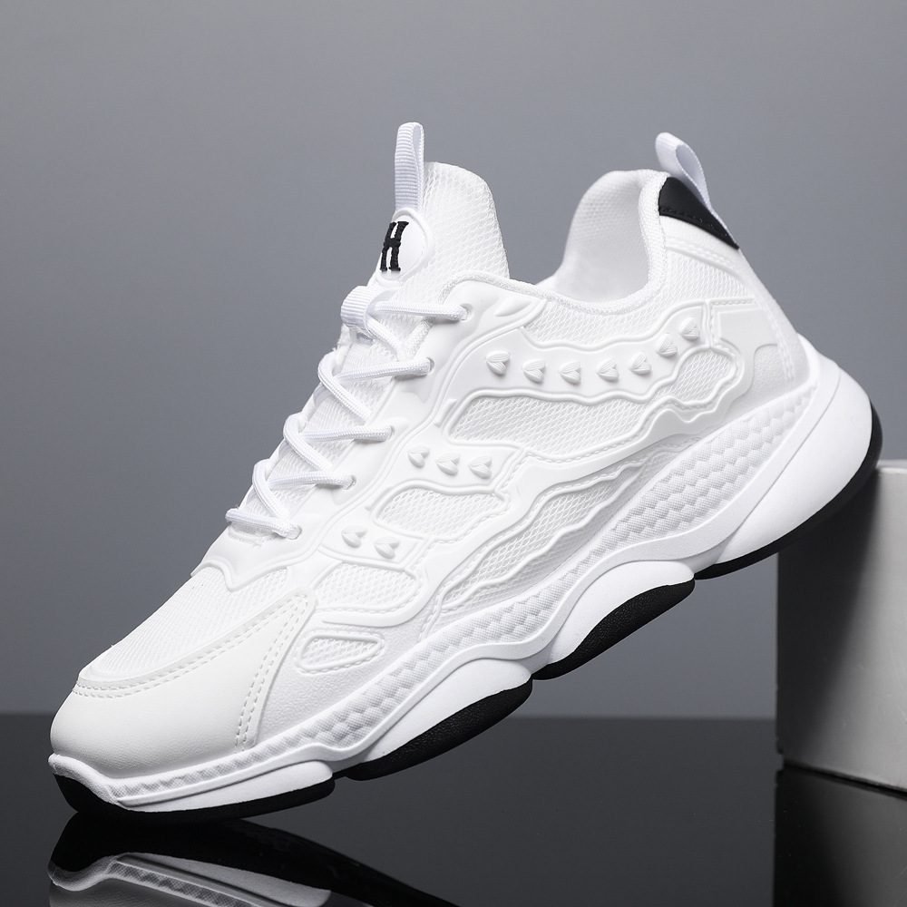 Men's Shoes 2024 Summer New Breathable Platform Shoes Sneakers