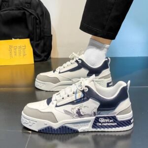 Men's shoes Hong Kong style sports and leisure shoes trendy and versatile designed by male niche original board shoes