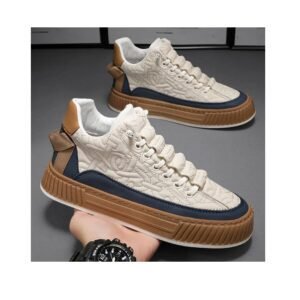 Men's Shoes New Fashion Trend Youth Sports Board Shoes Thick Soles Comfortable Work Casual Shoes