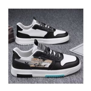 Men's Shoes New Summer Breathable Small White Shoes Male Students Thick Sole Sports Casual Board Shoes