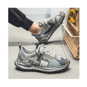 Men's shoes, new summer mesh breathable dad shoes, fashionable and comfortable casual sports thick soled Forrest Gump shoes