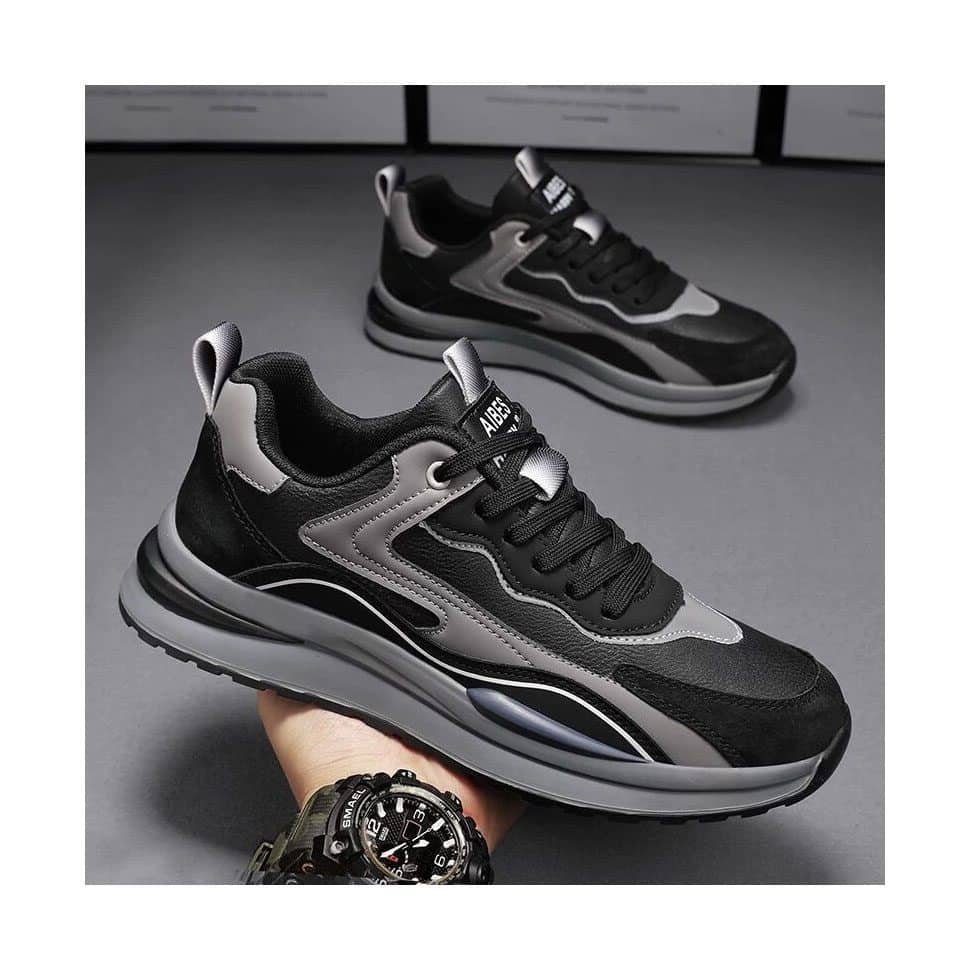 Men's Shoes Summer 2024 Breathable fashion PU leather casual sneakers