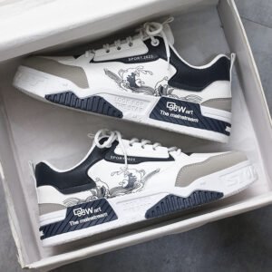 Men's Shoes Summer 2024 New Breathable Sports Casual Shoes Trend All Match Board Shoes Men