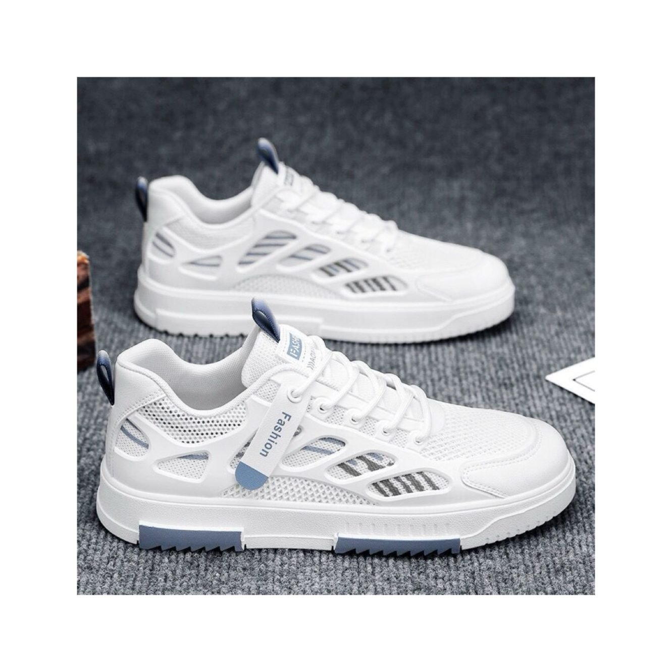 Men's Shoes Summer Breathable New Mesh Sports Board Shoes Men's Summer Soft Bottom Mesh Shoes