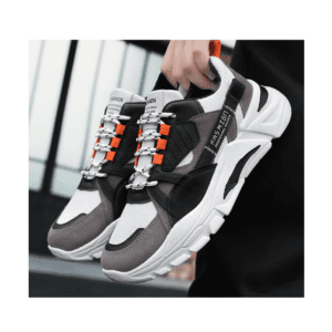 Men's sports shoes, fashionable, casual, breathable, and versatile mesh running shoes