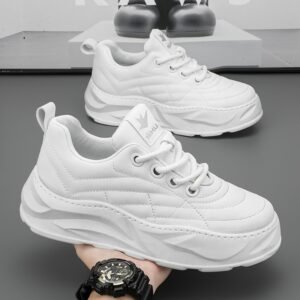 Men's Spring Shoes Men's Platform Elevating Sneakers Running Shoes
