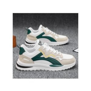 Men's Summer Breathable 2024 New White Shoes Trend All Sports Leisure Running Shoes