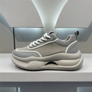 New All-match Anti-slip Deodorant Breathable Sweat-absorbing Mesh Surface Breathable Daddy Shoes Man