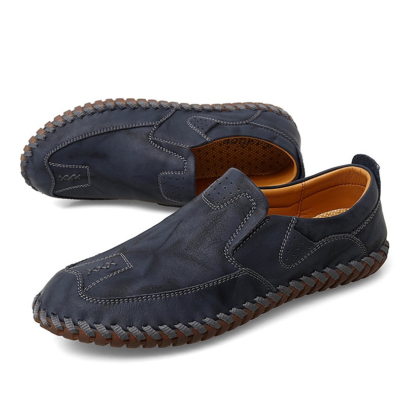 New Arrival Handmade Driving Shoes Leather Cow Genuine Leather Loafers For Men